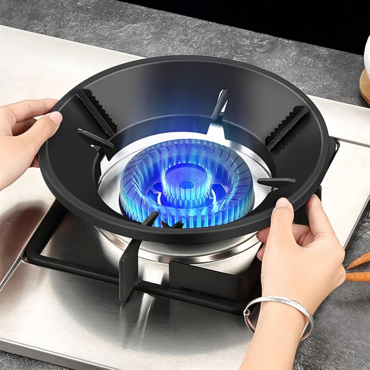 Gas Stove Stand for Kitchen (Pack of 2)