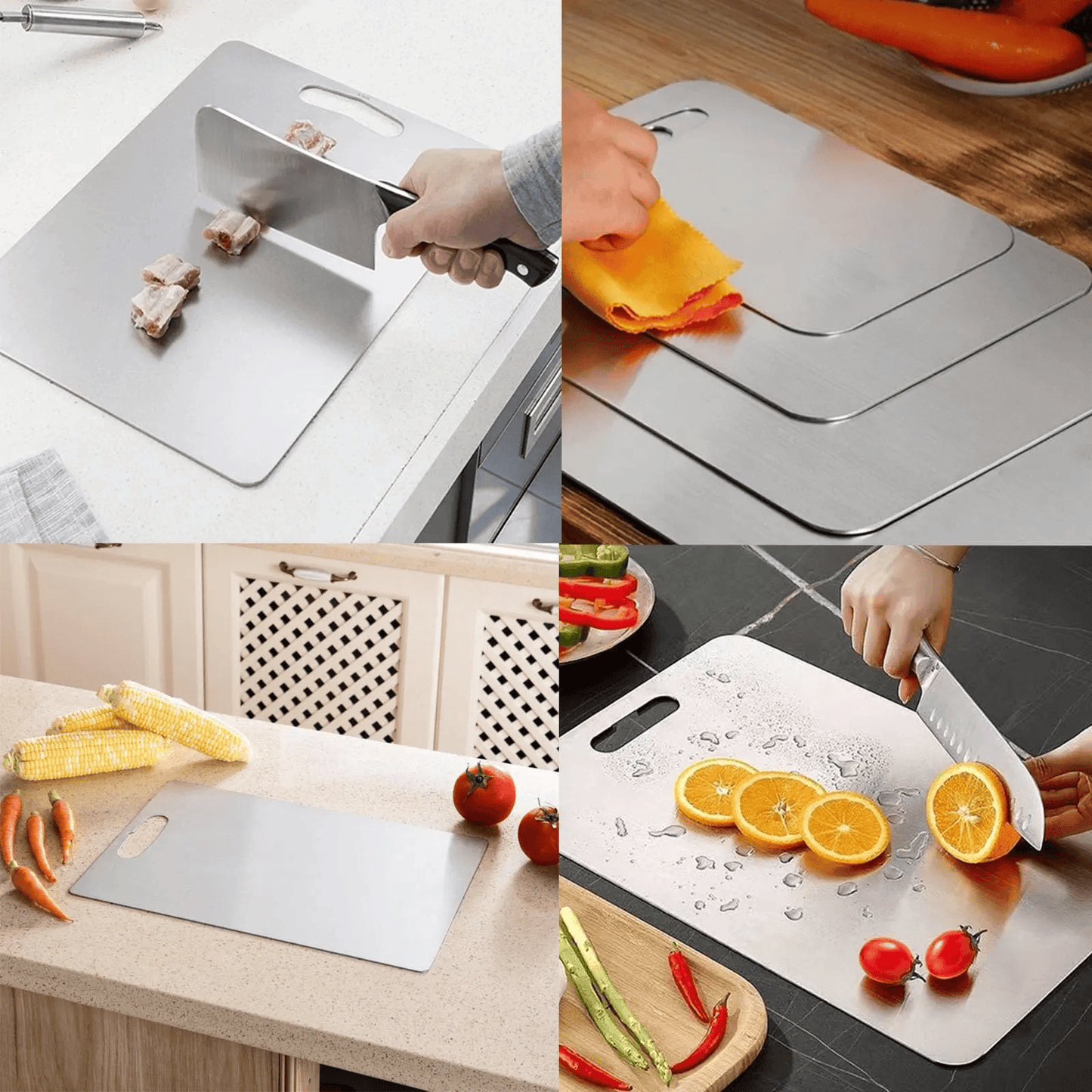 Stainless Steel Chopping Board
