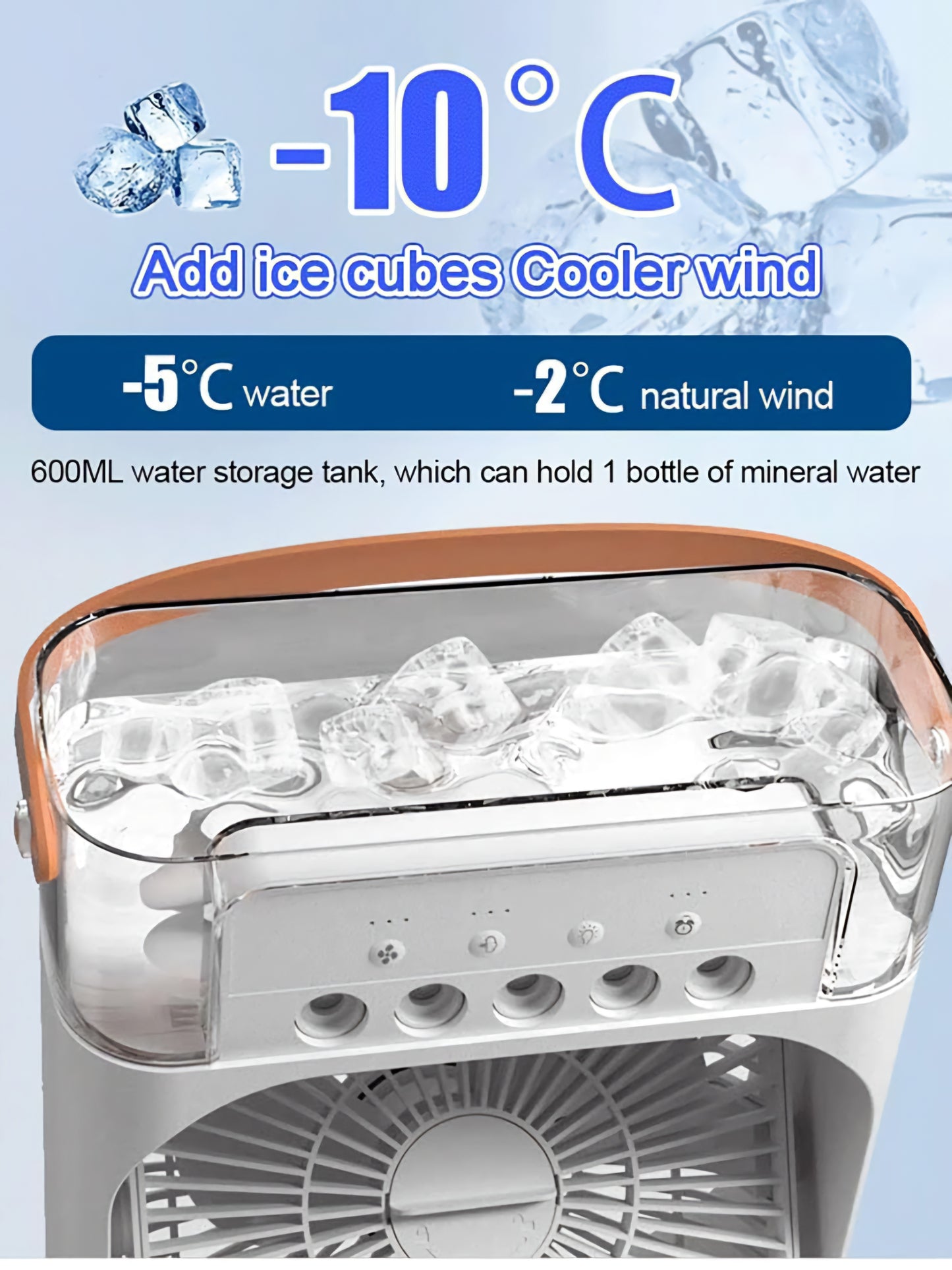 Mini Portable Air Conditioner (Multicolor)