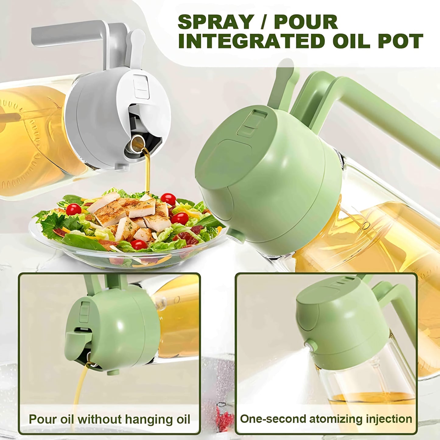 Easy Oil Dispenser Bottle for Kitchen (500 ml)