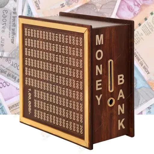 Wooden Money Box