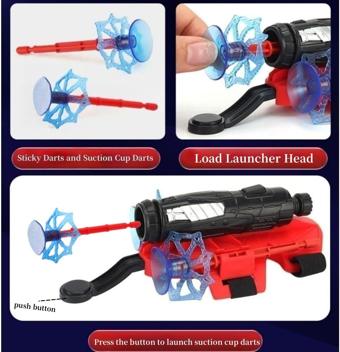Spider Web Shooter Toy for Kids